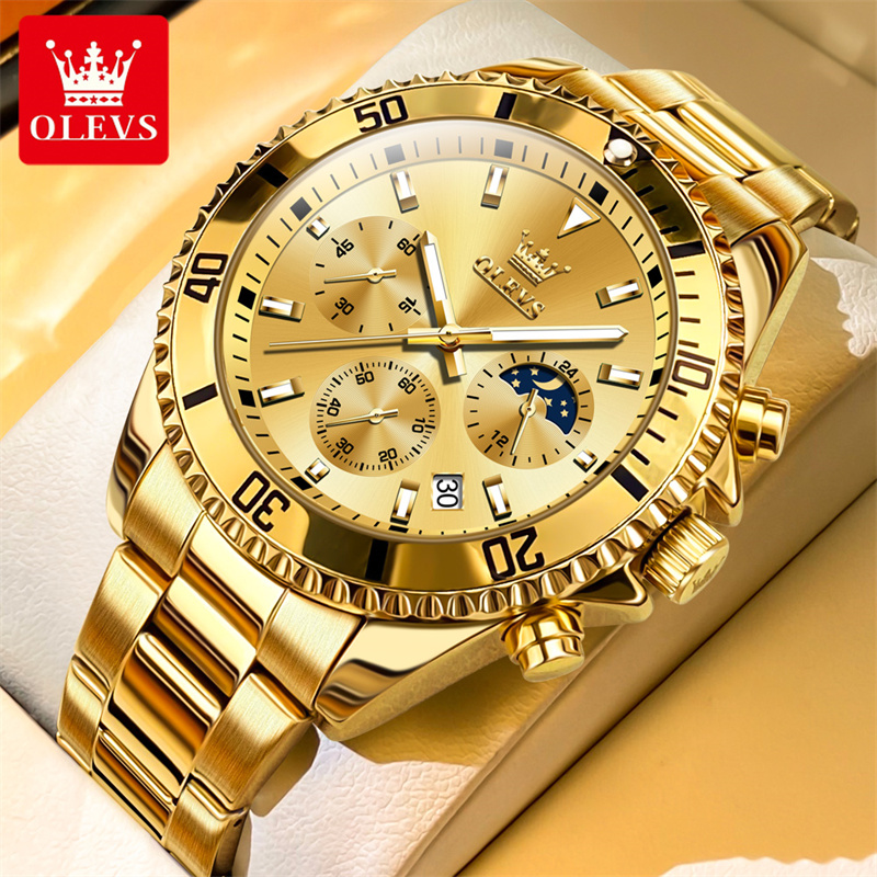 Luxury Watch Investment - OLEVS 시계 남자 톱 브랜드 럭셔리