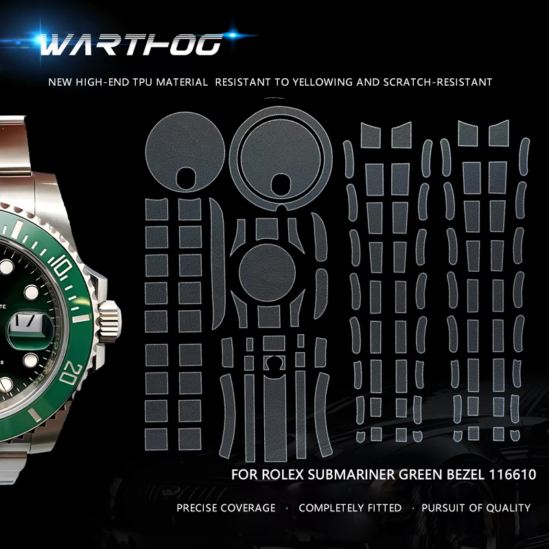 Luxury Watch Investment - 롤렉스 Submariner 116613 시계 보호 필름에