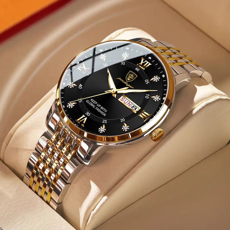 Luxury Watch Top 10 - POEDAGAR 최고 브랜드 남자 시계 스테인레스