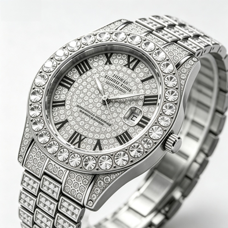 Luxury Watch Iceberg - 인기 급상승 중인 골드 럭셔리 아이스드