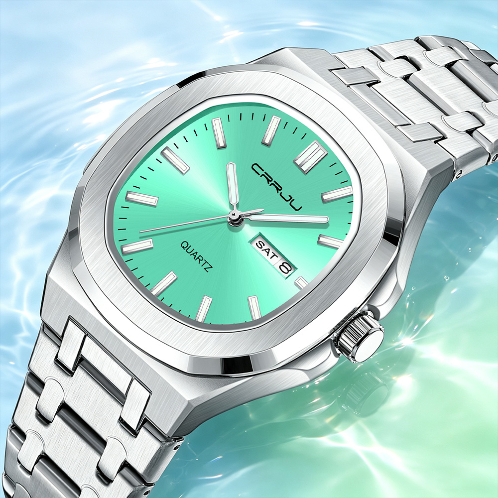 Luxury Watch Top 10 - CRRJU 5039 최고급 브랜드 남성용 쿼츠