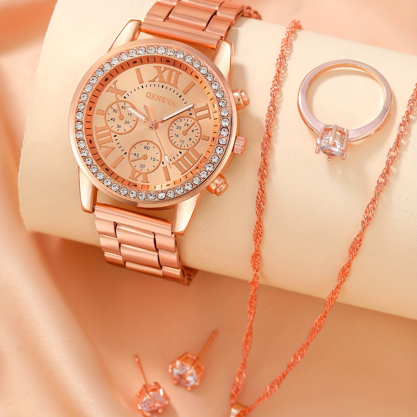 여성용 시계 럭셔리 라인스톤 쿼츠 시계 로마 스타일 패 - Luxury Watch Gift For Her 리뷰 및 가격