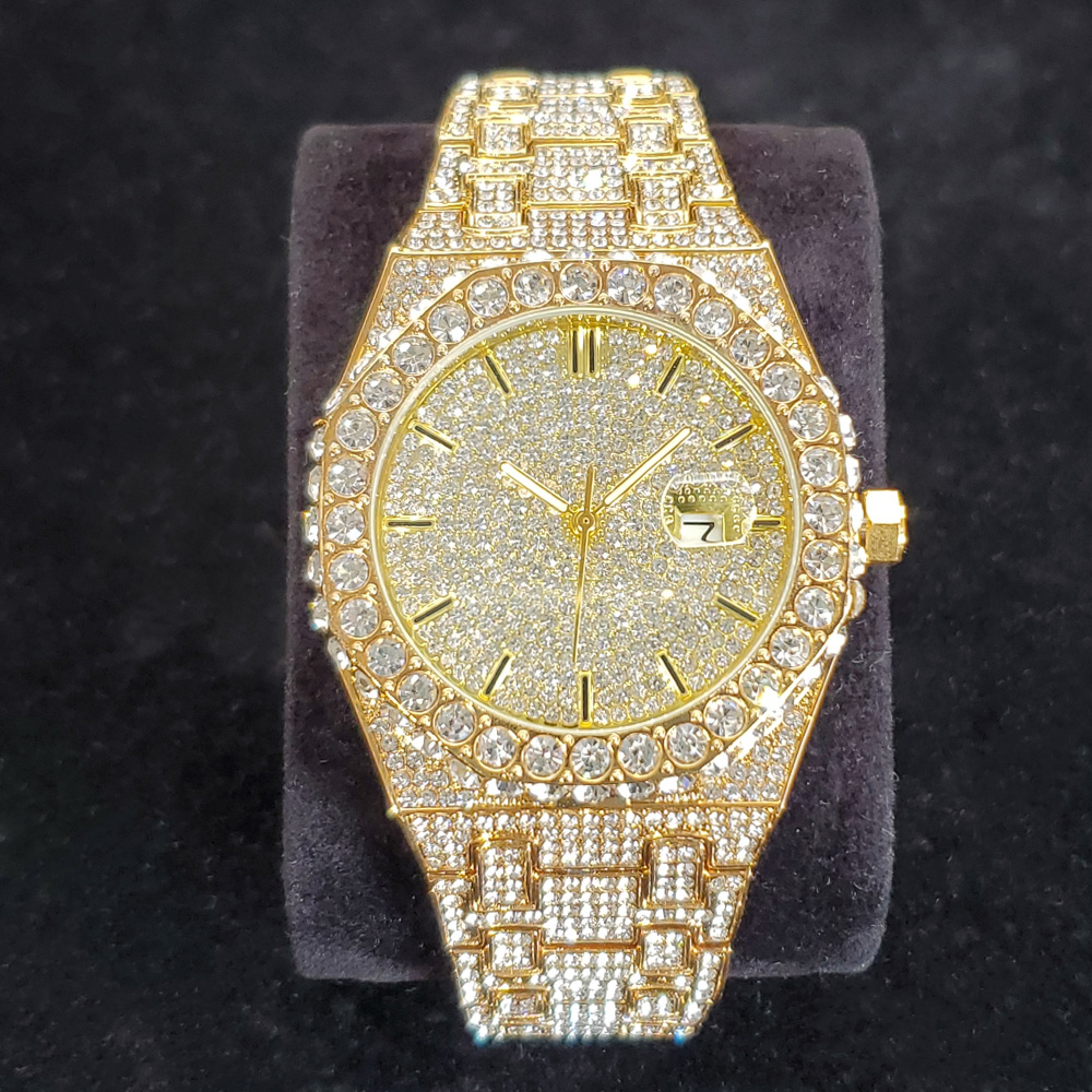 남성용 명품 다이아몬드 골드 시계 유명 브랜드 패션 아 - Luxury Watch Iceberg 리뷰 및 가격