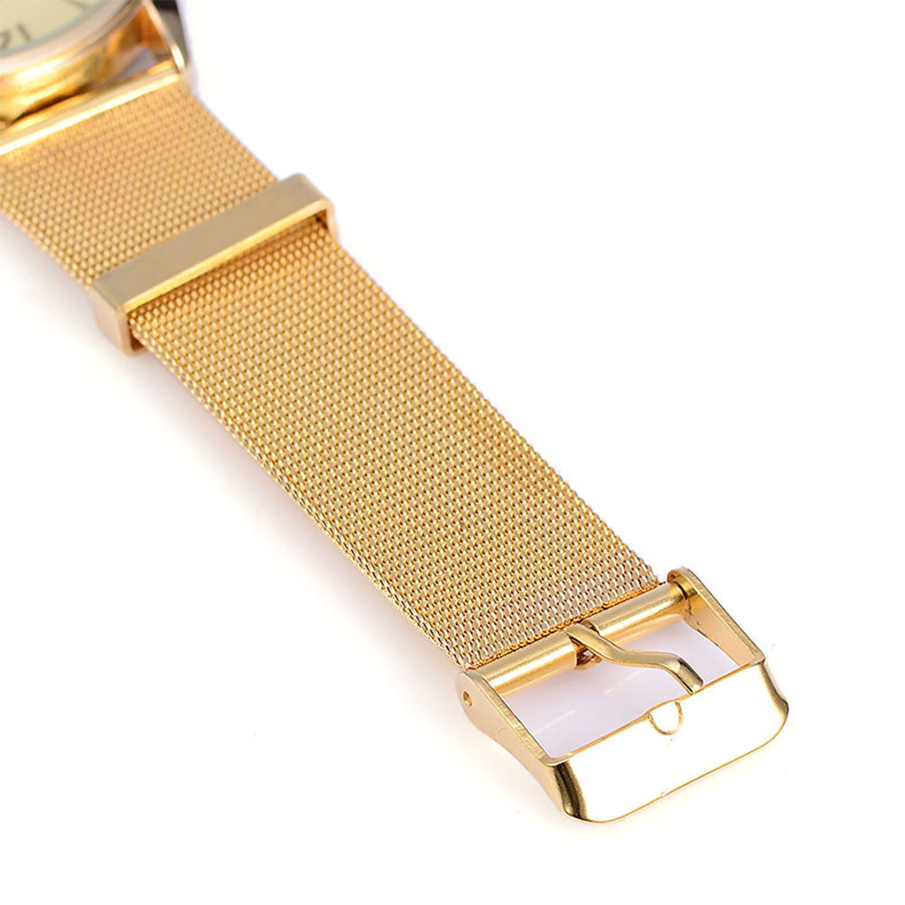 여성용 쿼츠 시계, 금색 메쉬 밴드, 우아하고 세련된  - Luxury Watch Gift For Her 리뷰 및 가격