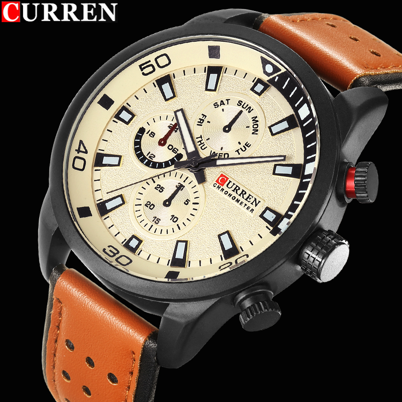 2017 CURREN 세련된 남성 시계, 럭셔리 브랜드 - Luxury Watch Maker 리뷰 및 가격