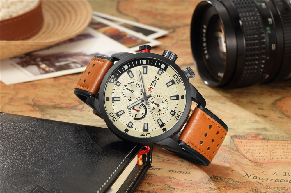2017 CURREN 세련된 남성 시계, 럭셔리 브랜드 - Luxury Watch Maker 리뷰 및 가격
