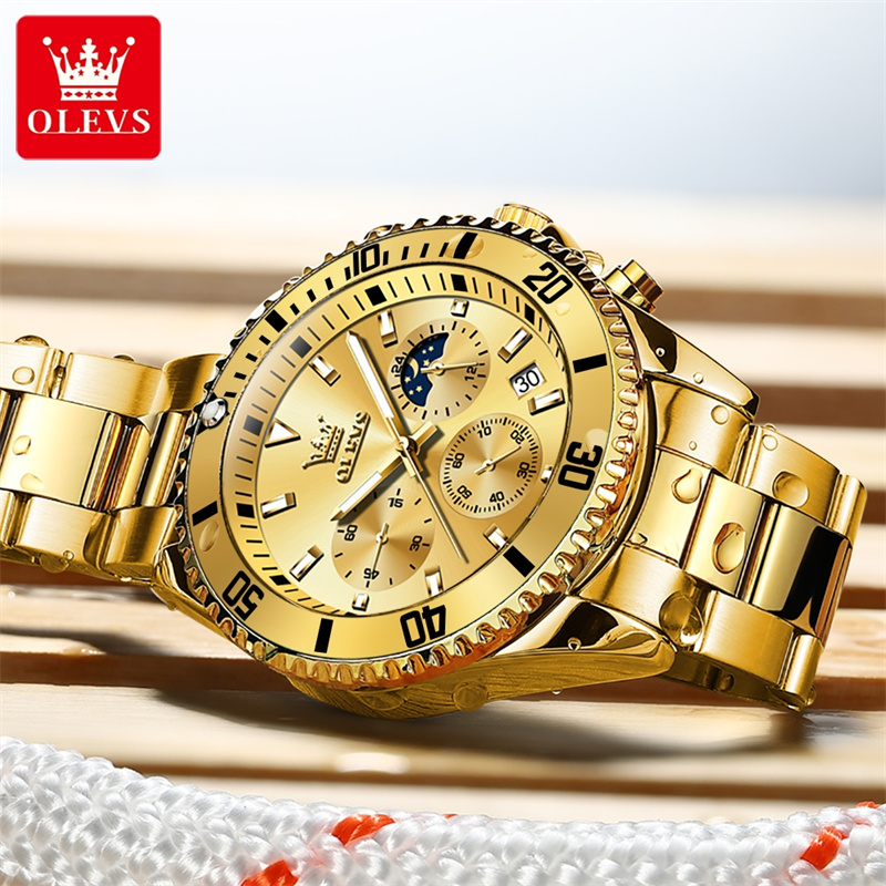 OLEVS 시계 남자 톱 브랜드 럭셔리 골드 쿼츠 밀리 - Luxury Watch Investment 리뷰 및 가격
