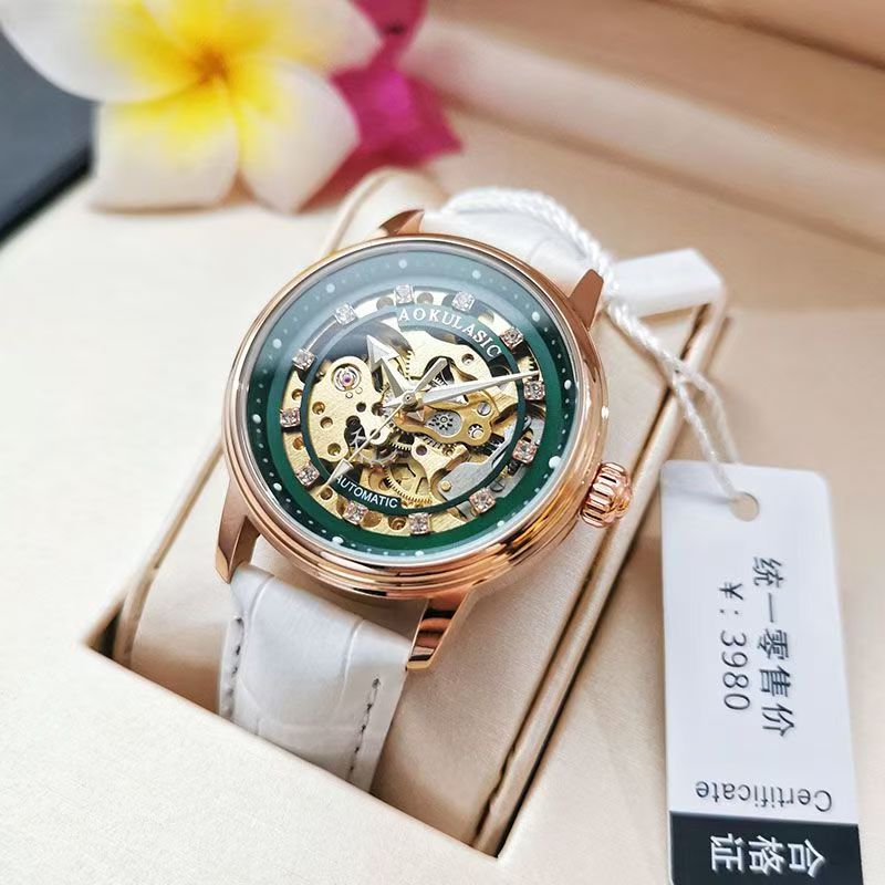 고급스럽고 우아한, 속이 빈, 다이아몬드가 박힌, 완전 - Luxury Watch Gift For Her 리뷰 및 가격