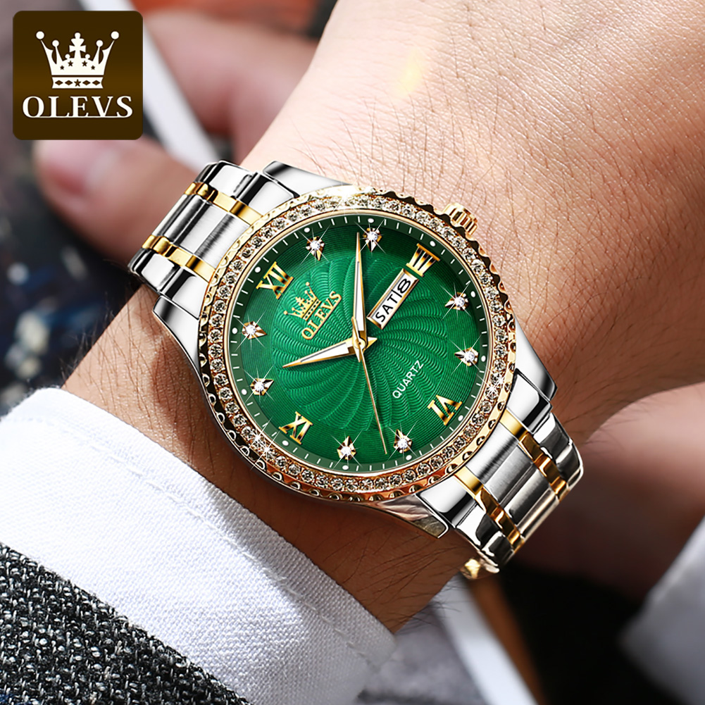 OLEVS 5565 남성용 럭셔리 브랜드 쿼츠 시계 방 - Luxury Watch Maker 리뷰 및 가격