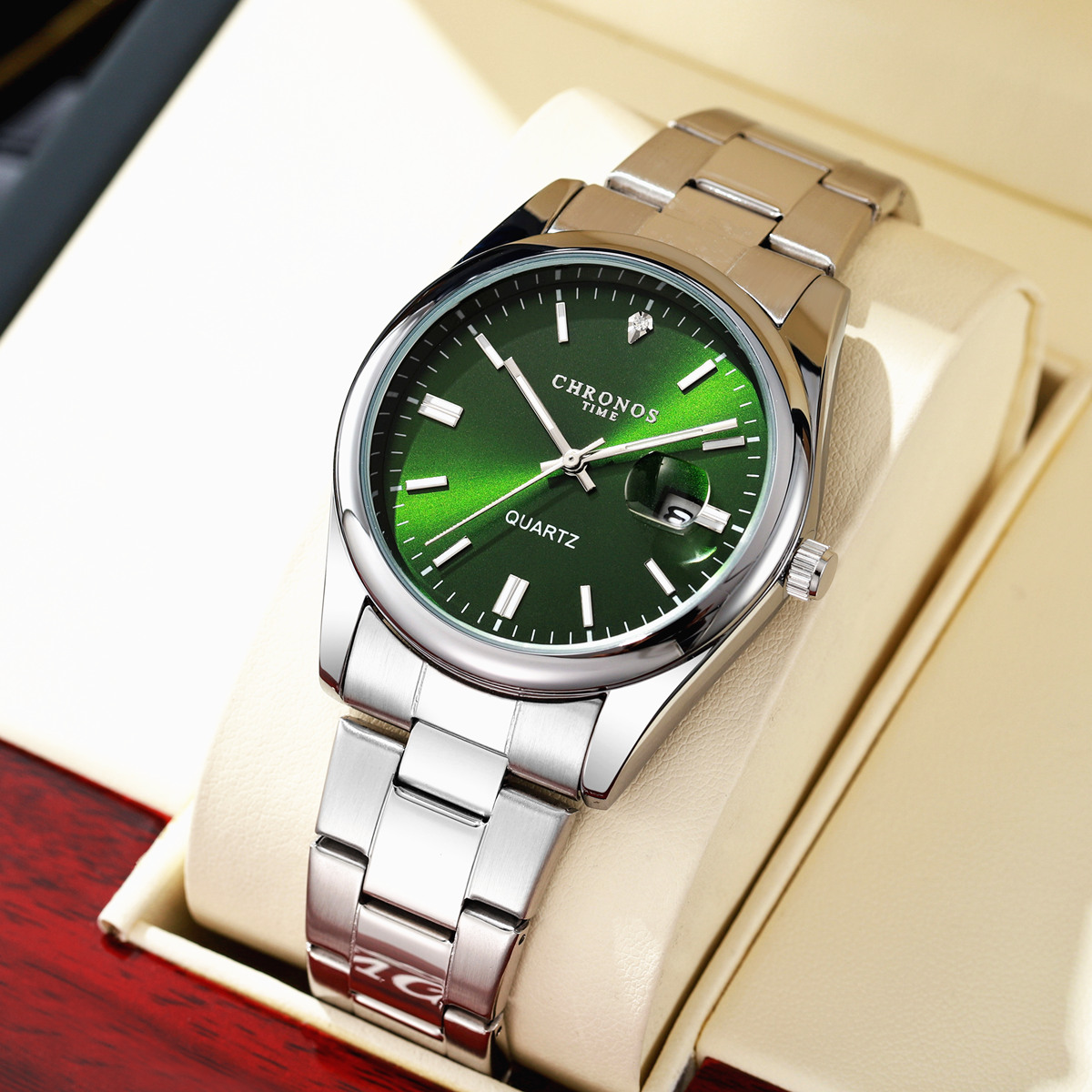 CHRONOS 최고 브랜드 럭셔리 남자 손목 시계 방수 - Luxury Watch Maker 리뷰 및 가격