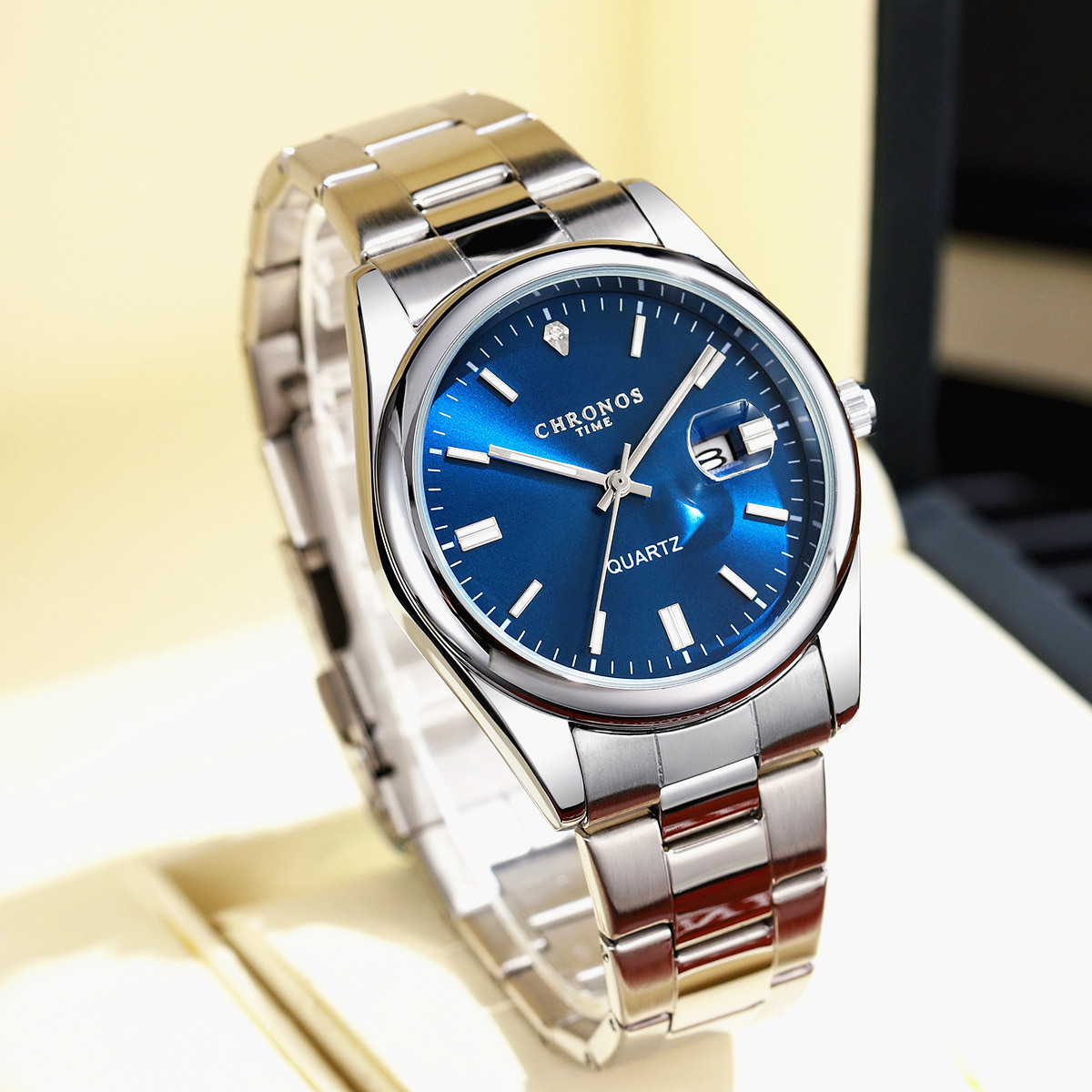 CHRONOS 최고 브랜드 럭셔리 남자 손목 시계 방수 - Luxury Watch Maker 리뷰 및 가격