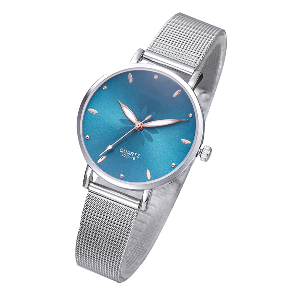 세련된 여성용 쿼츠 시계, 메쉬 소재의 합금 팔찌, 광 - Luxury Watch Gift For Her 리뷰 및 가격