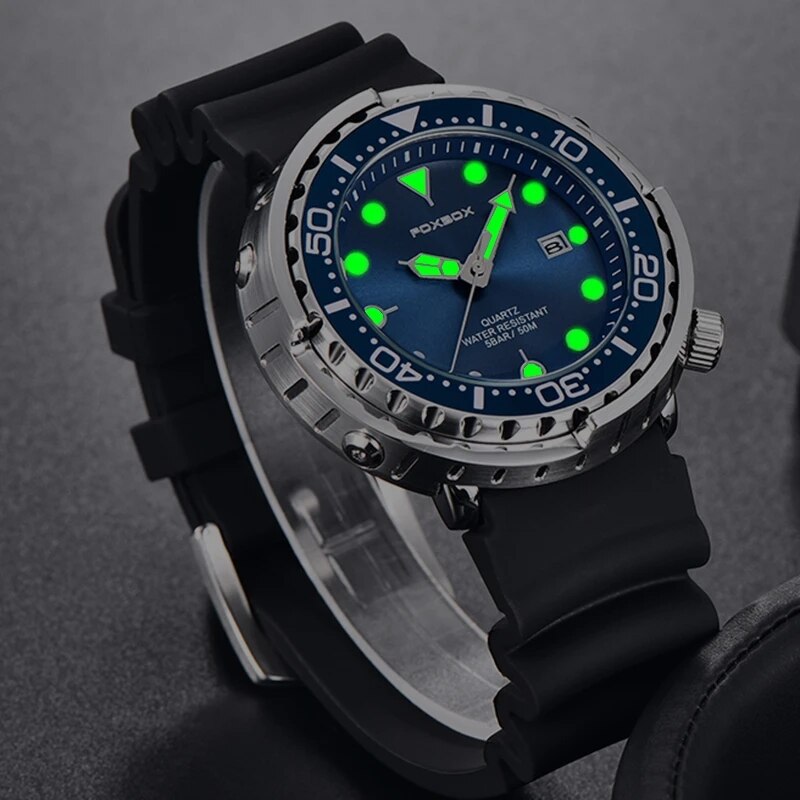 남성용 2024 캐주얼 시계, 럭셔리 실리콘 스포츠 시 - Luxury Watch Magazine 리뷰 및 가격