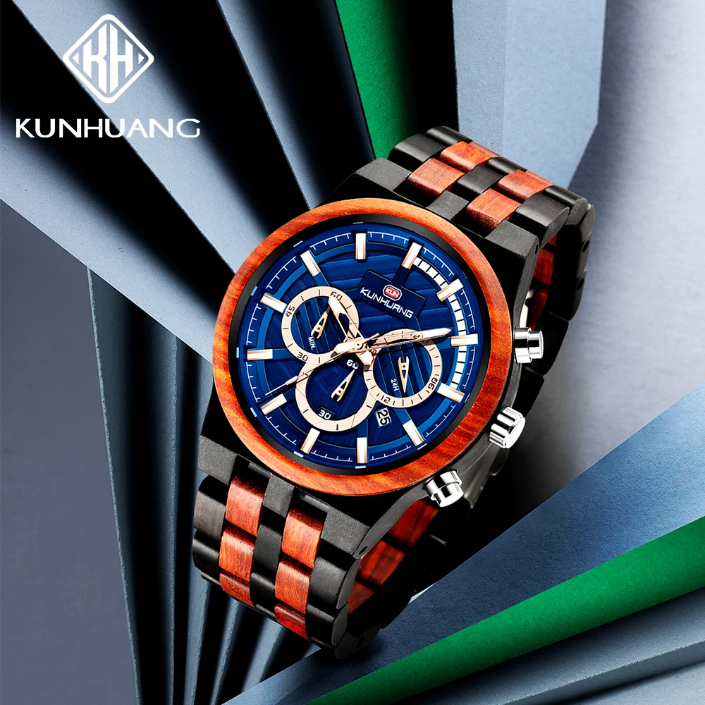 인기 상품: 고급스러운 레트로 스타일의 남성용 나무 시 - Luxury Watch Top 10 리뷰 및 가격