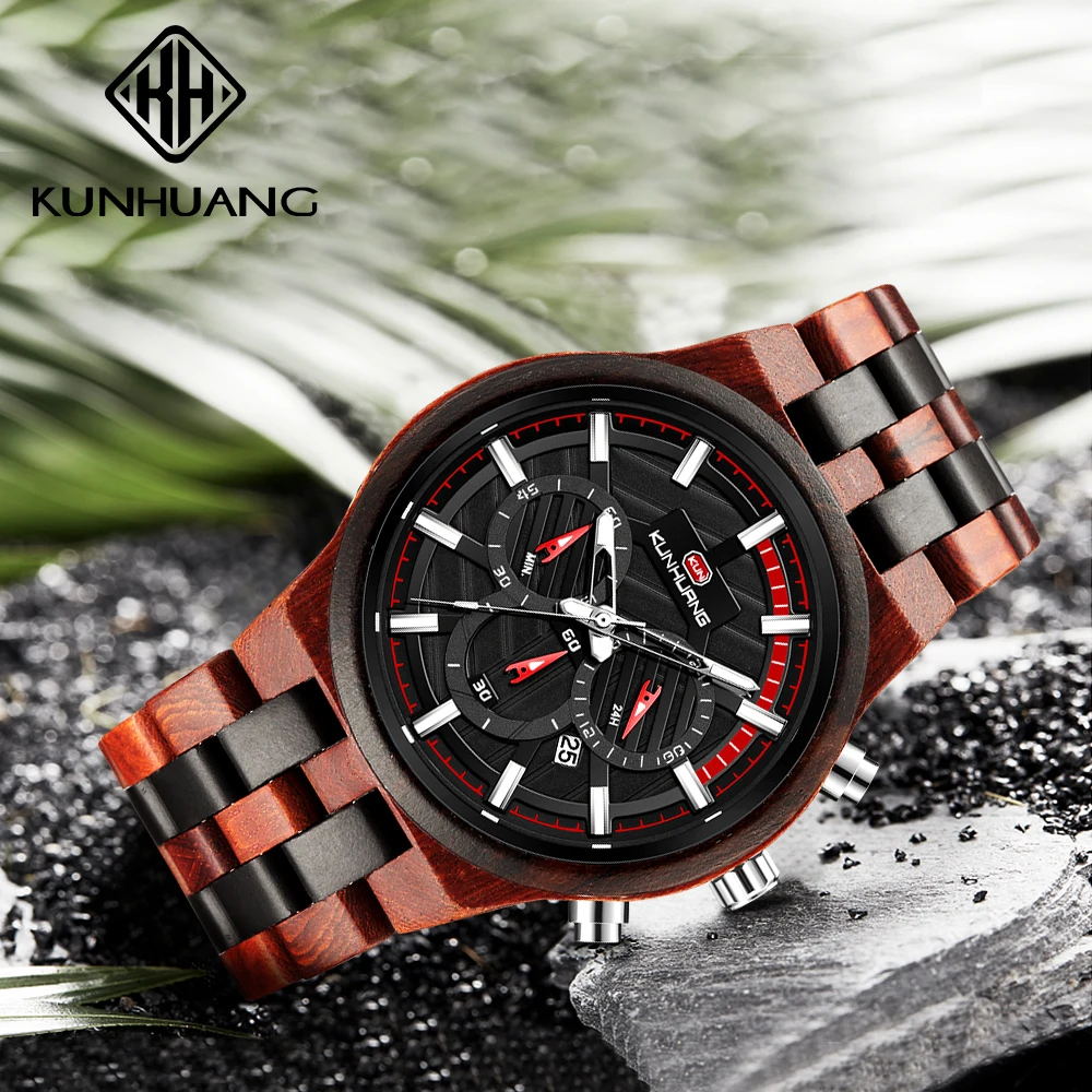 인기 상품: 고급스러운 레트로 스타일의 남성용 나무 시 - Luxury Watch Top 10 리뷰 및 가격