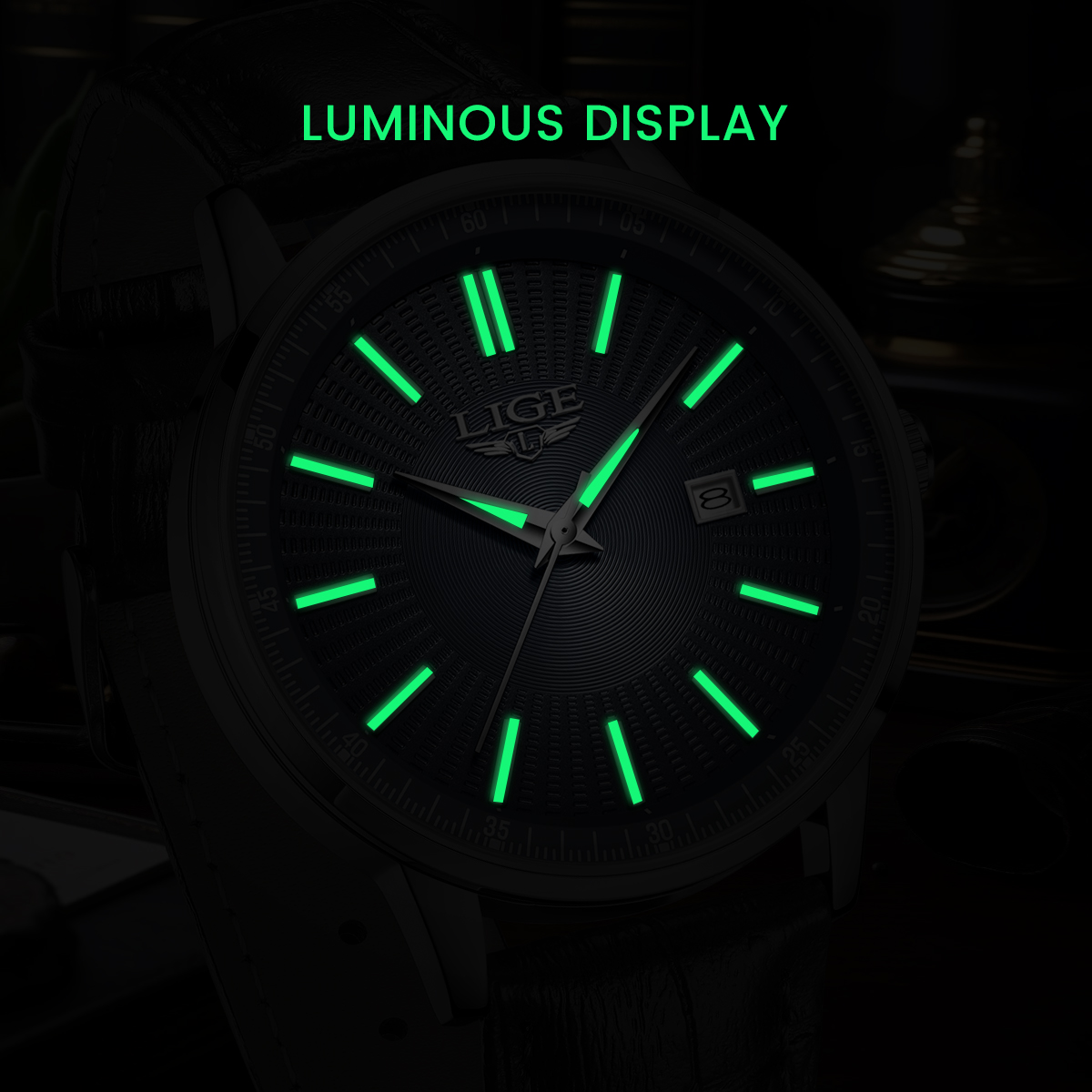 LIGE 최고급 브랜드 남성용 시계 비즈니스 가죽 쿼츠 - Luxury Watch Top 10 리뷰 및 가격