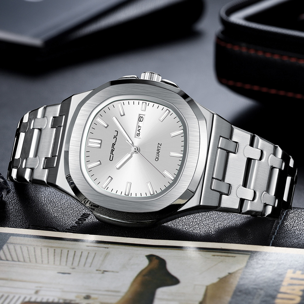 CRRJU 5039 최고급 브랜드 남성용 쿼츠 시계 고 - Luxury Watch Top 10 리뷰 및 가격