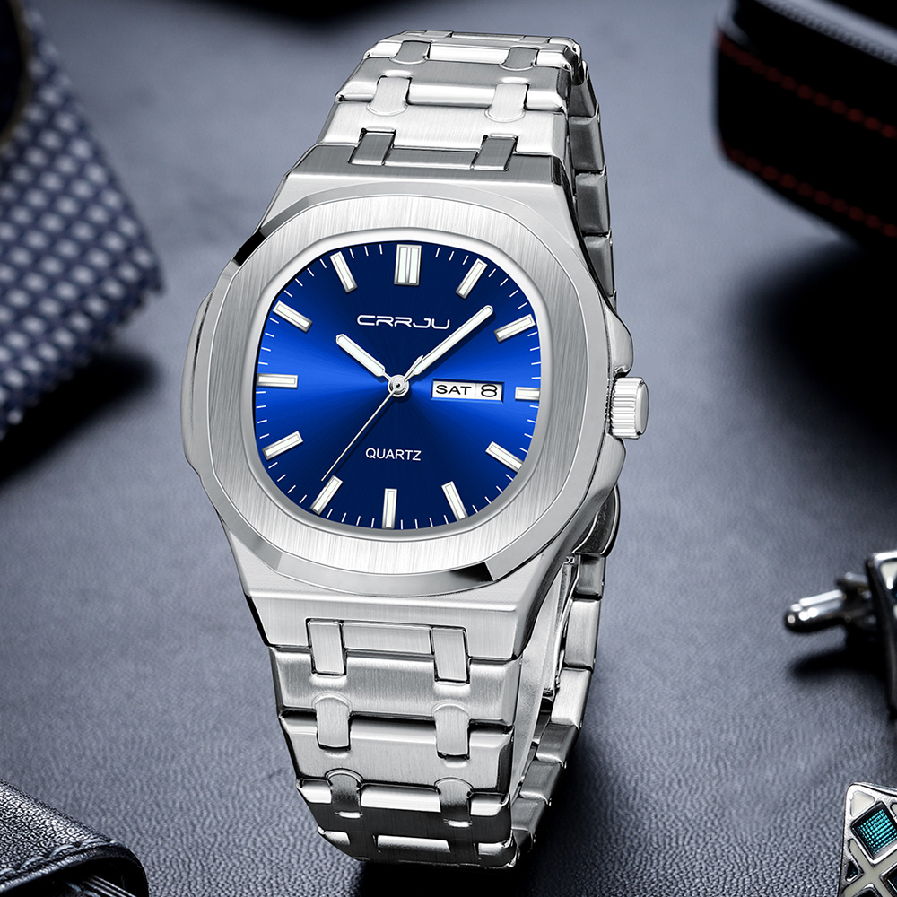 CRRJU 5039 최고급 브랜드 남성용 쿼츠 시계 고 - Luxury Watch Top 10 리뷰 및 가격